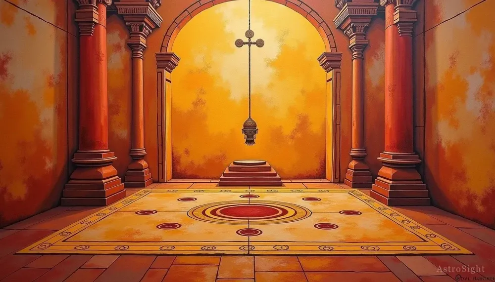 Ketu in 9th House — Luck, Father & Religious Detachment